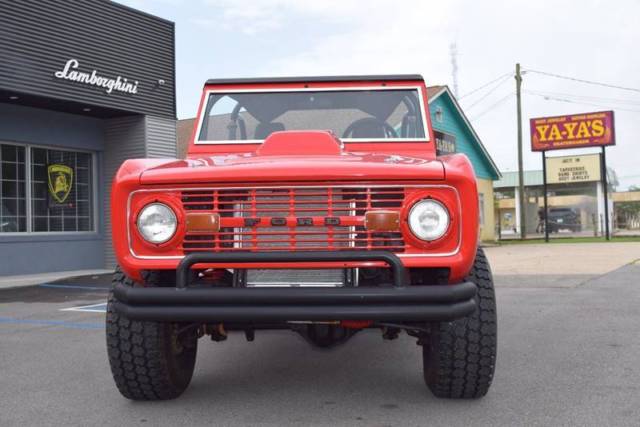 1977 ford bronco 1 red suv v8 302 automatic