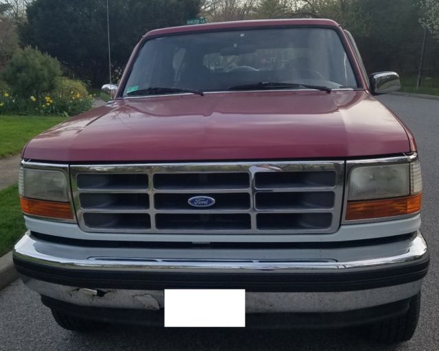 1994 ford bronco xlt1 owner 105k awd all power options 4 new tires xlnt cond!