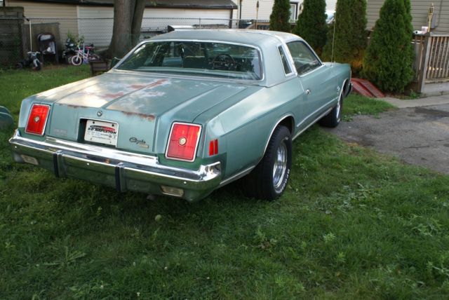1979 chrysler cordoba 2 door coupe 5.9 v8 4bbl