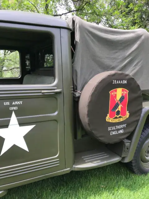 1948 willys truck military procurement restored