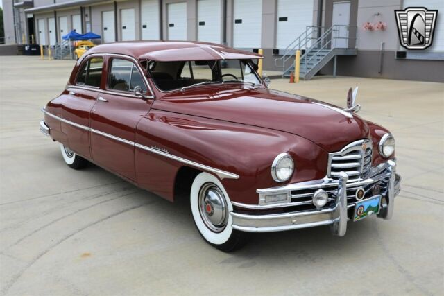 burgundy 1950 packard super eight sedan inline 8 2 speed automatic available no