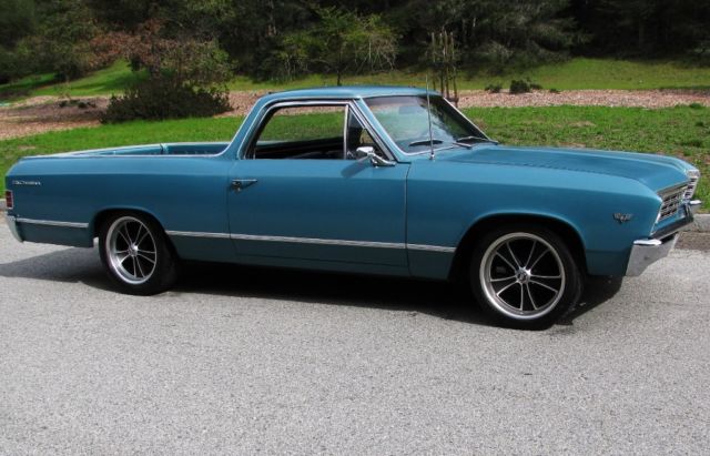 1967 el camino 283 v8 powerglide matching #'s located in california