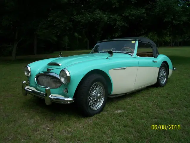 1962 austin healey 3000 mk ii tri-carb