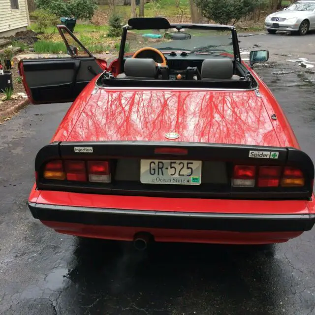 alfa romeo spider quatrifoglio