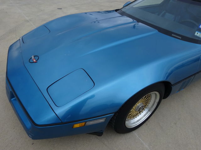 1987 chevy corvette v8 5.7l auto leather low mls: 54k drives great tx rust free