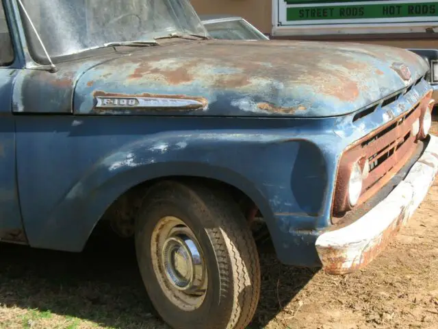 1962 ford f-100 long bed step side truck complete w/ title rat rod asheboro nc