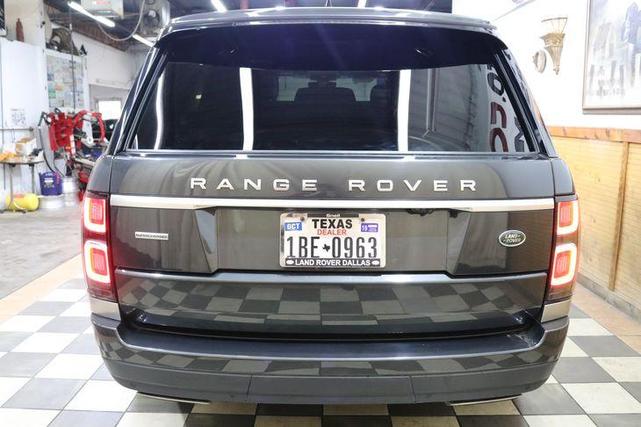 2018 land rover range rover 5.0l supercharged