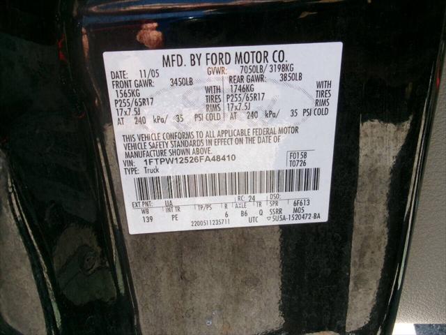 2006 ford f-150 xlt supercrew
