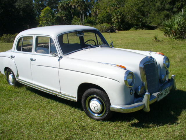 1960 mercedes benz 220s ponton w180