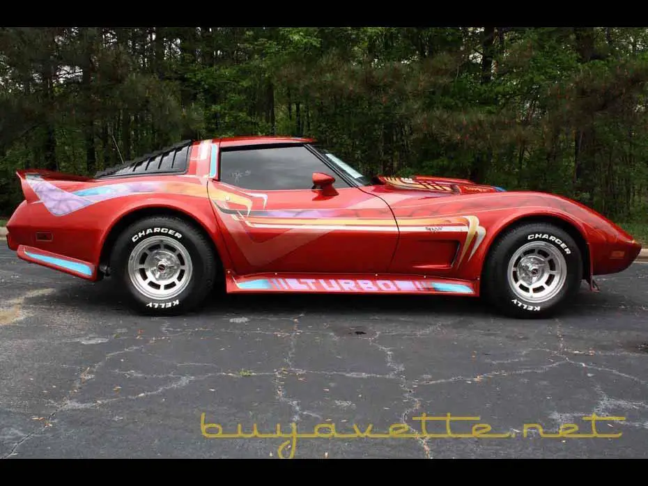 1979dark red w/custom graphics corvette buyavette inc atlanta