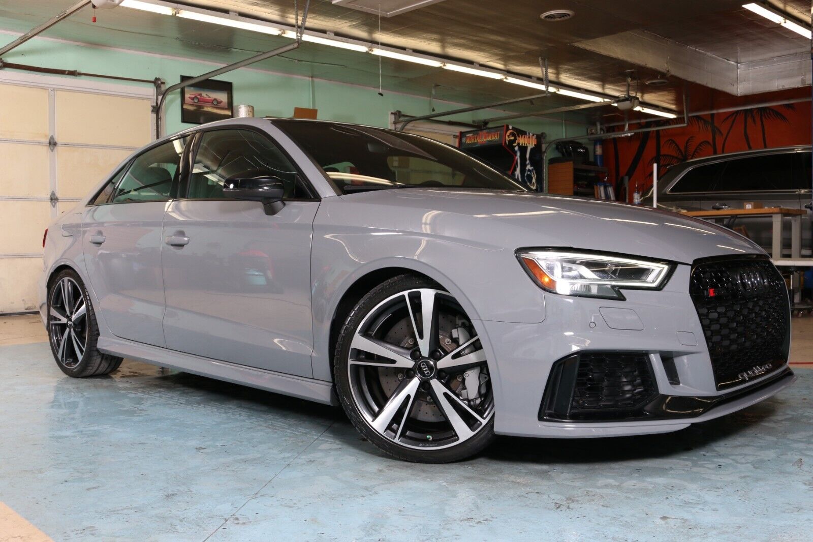 2018 audi rs3 black optics