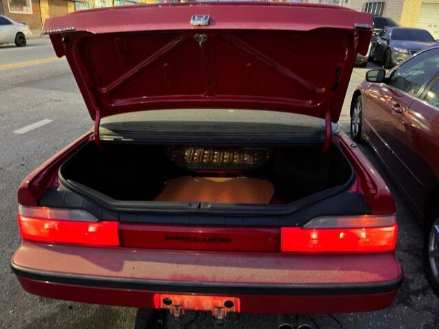 1990 honda prelude coupe red fwd manual si