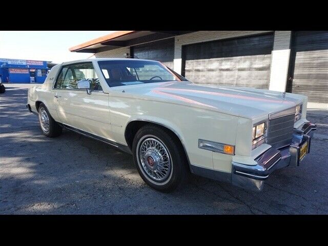 cadillac eldorado white with 151,743 miles, for sale!