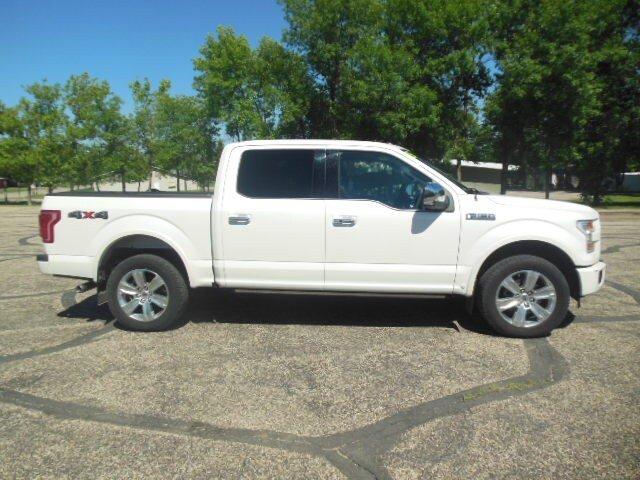 used 2015 ford f150 supercrew platinum walhalla, nd 58282 for sale in leroy, north dakota