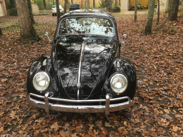 1963 volkswagen deluxe sedan model #113 beetle