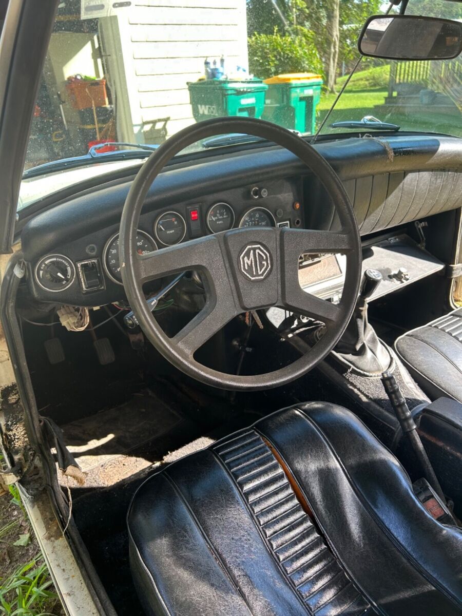 mgb convertible no reserve for parts or repair
