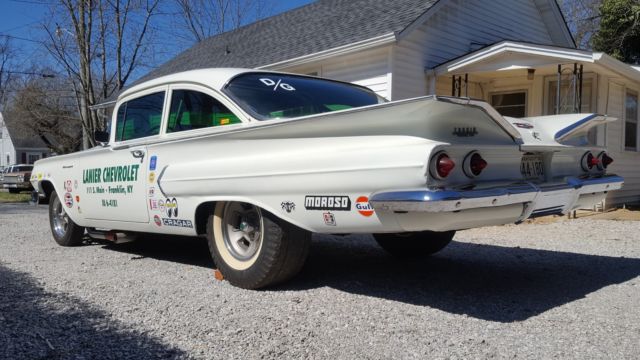 1960 chevrolet biscayne vintage nostalgia gasser drag race hot rod traditional
