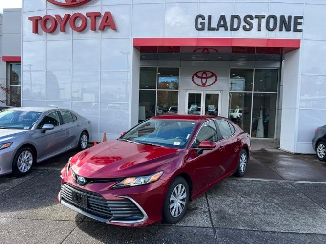 cpo 2022 toyota camry hybrid le