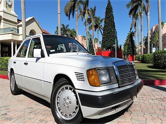1991 mercedes-benz 300 series 300d diesel white sedan 2.5l turbo rare condition!