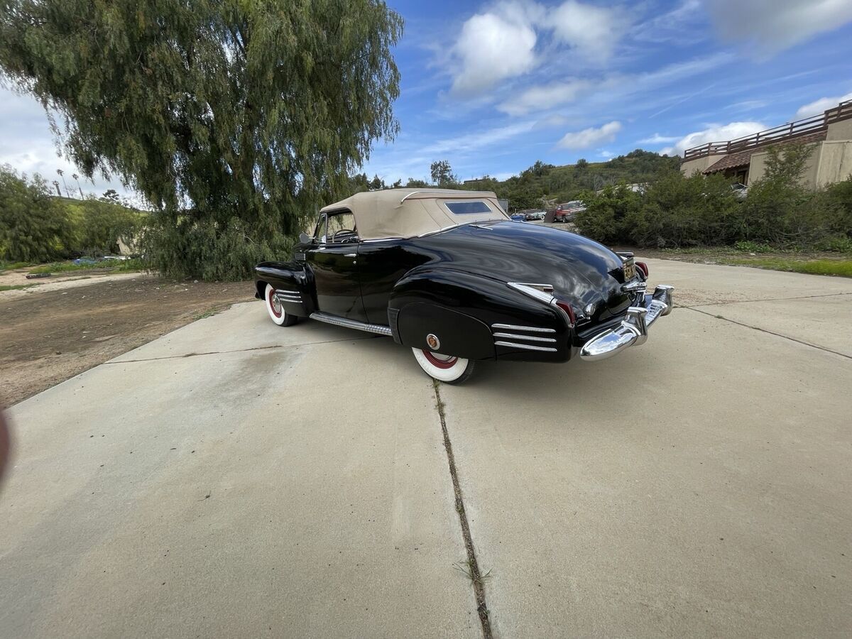 1941 cadillac 62 convertible convertible black