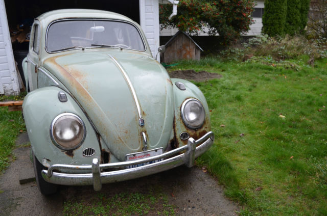 vintage 1959 vw bug volkswagen beetle