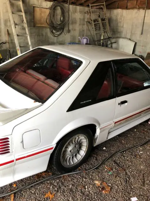 1988 mustang gt 5.0 tci trans. & stall bbk h mint intetior low miles solid car