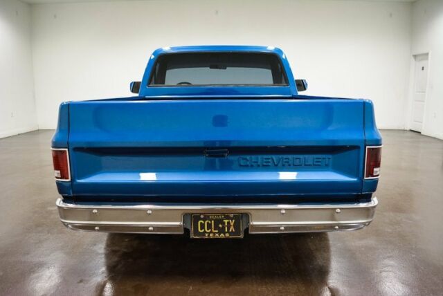 1985 chevrolet c-10 48906 miles blue pickup truck 5.0l v8 turbo 350
