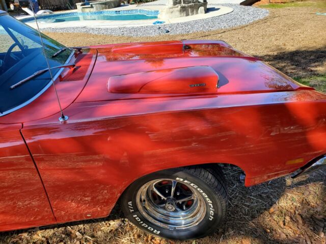 1969 dodge super bee coupe orange rwd automatic