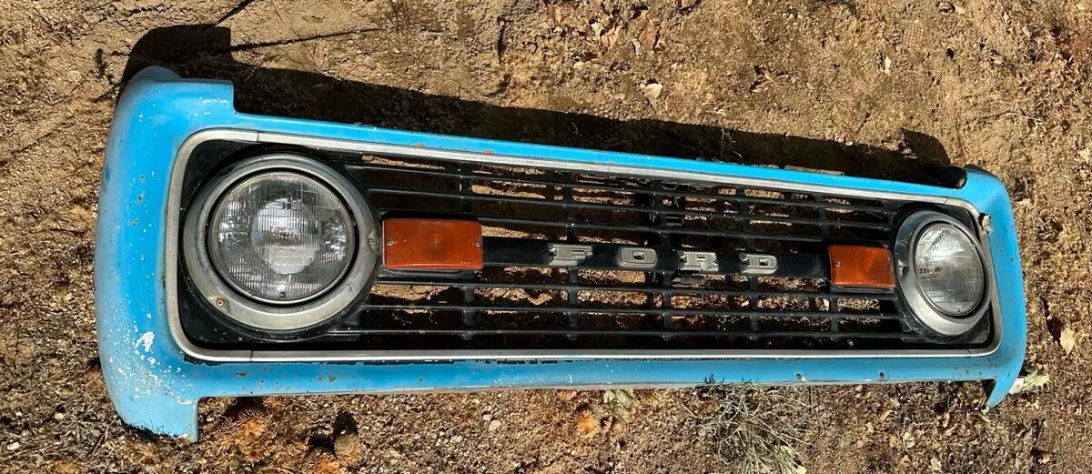 1966 ford bronco blue fwd automatic