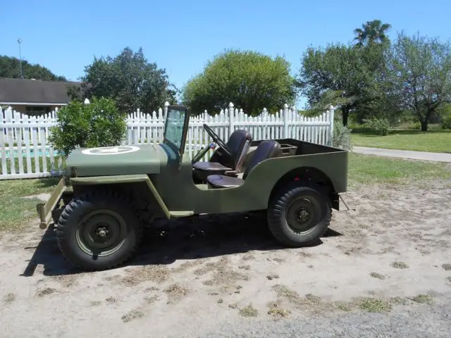 1942 ford gpw 72182 military jeep runs great! texas title, low reserve +parts!!