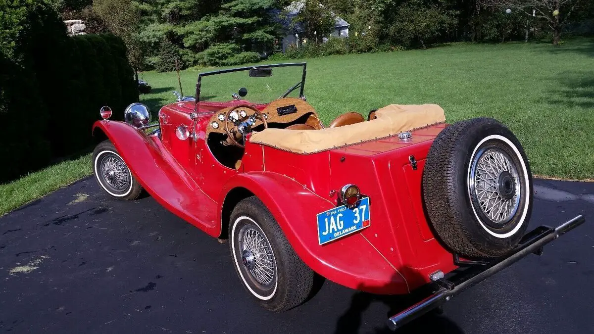 antique classic 1937 ss100 kit car