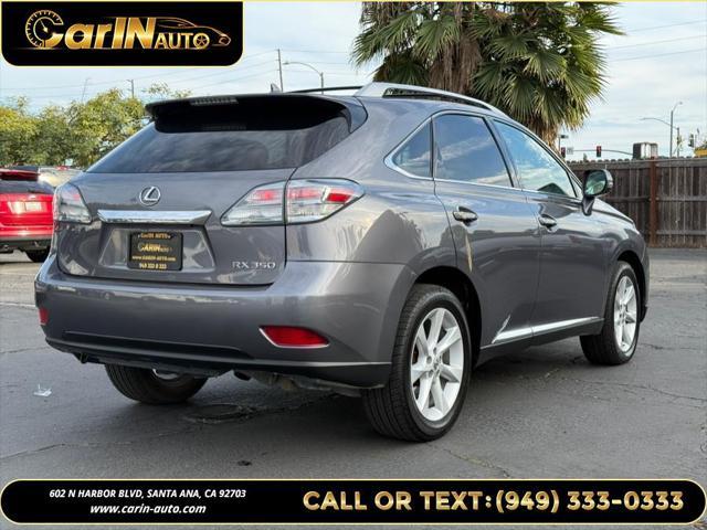 2012 lexus rx 350 base