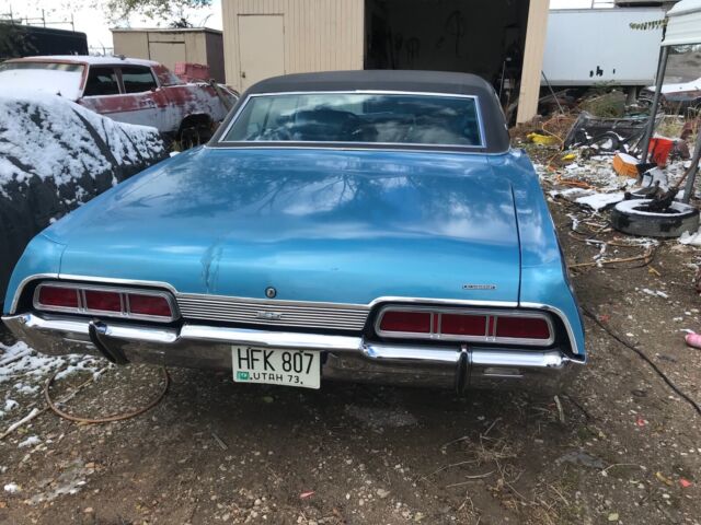 1967 chevrolet caprice coupe blue rwd automatic