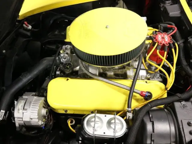 1968 chevrolet corvette stingray 74631 miles yellow coupe 496 v8 4 speed manual