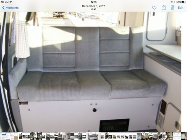 westfalia 1990 vanagon gl . clear title