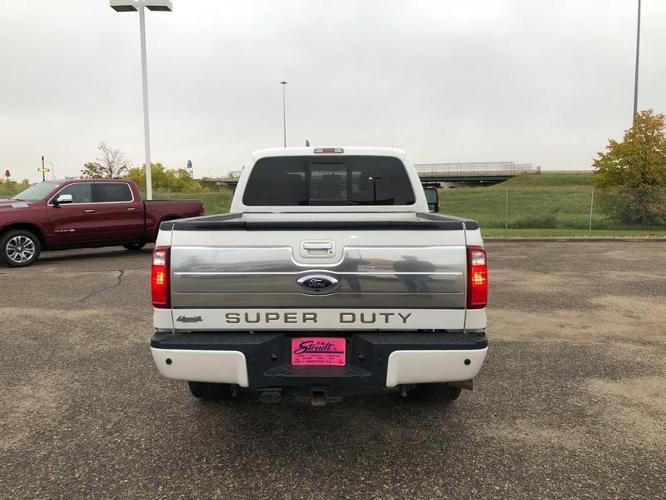 2015 ford f-250 super duty platinum 4x4 platinum 4dr crew cab 8 ft. lb pickup for sale in bloom, north dakota