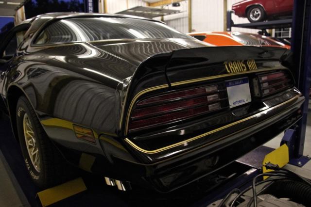 1977 pontiac trans am smokey and the bandit firebird gm muscle low miles black !