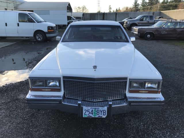 1986 cadillac fleetwood brougham 5.0 l