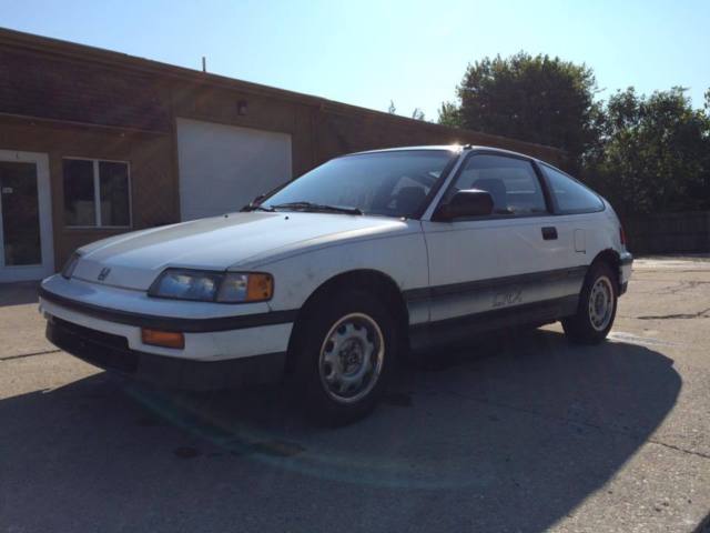 1988 honda crx dx coupe 2-door 1.5l 118k original miles 5 speed all factory