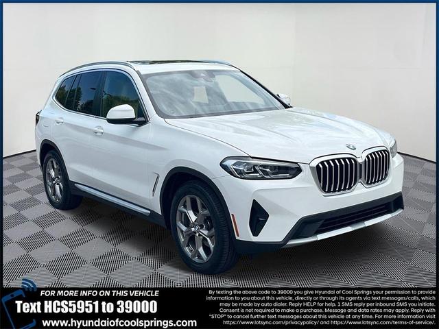 2022 bmw x3 sdrive30i