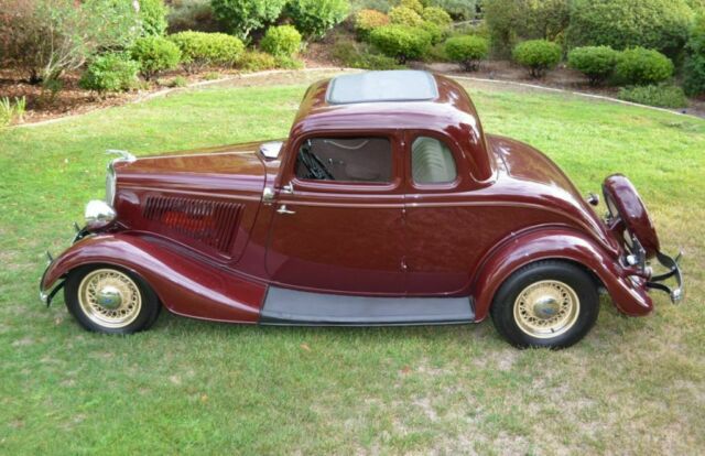 1934 ford coupe custom, henry ford ca â€œblack plateâ€ car, multi award winner 8260