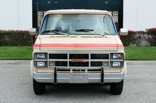 california gmc conversion vandura 2500, 44k miles, 100% rust free, runs & looks