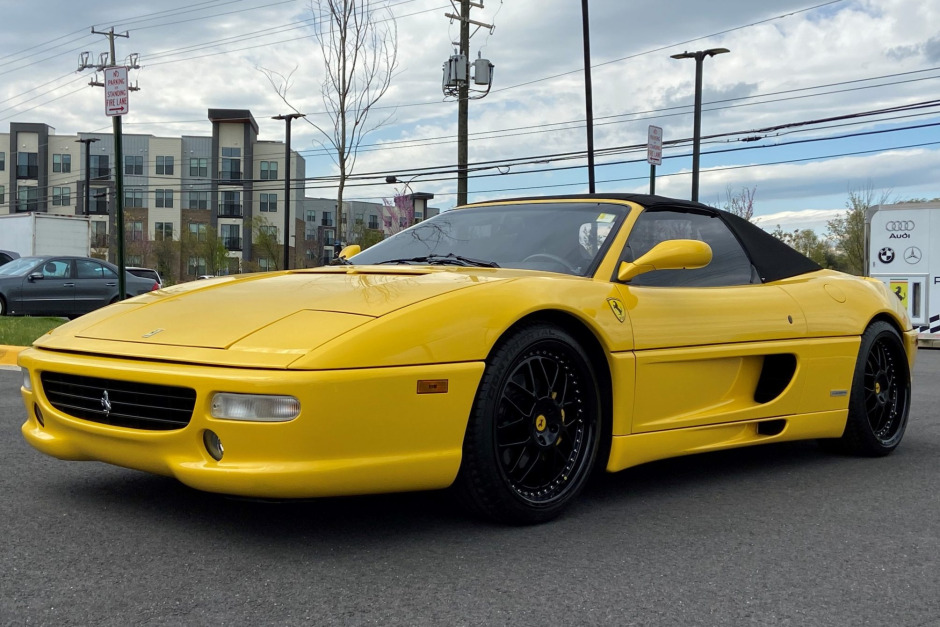 1997 ferrari f355 spider 6-speed