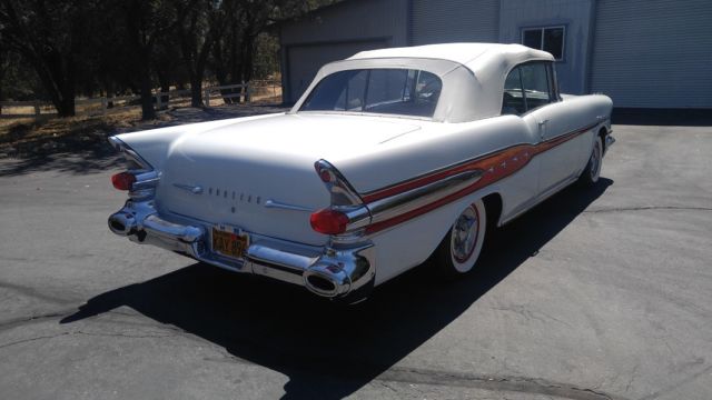 1957 pontiac star chief convertible - rare beautiful restored