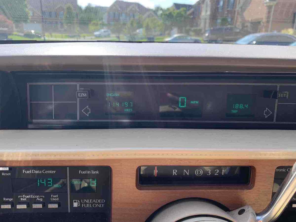 1987 cadillac fleetwood sedan brown fwd automatic delegance