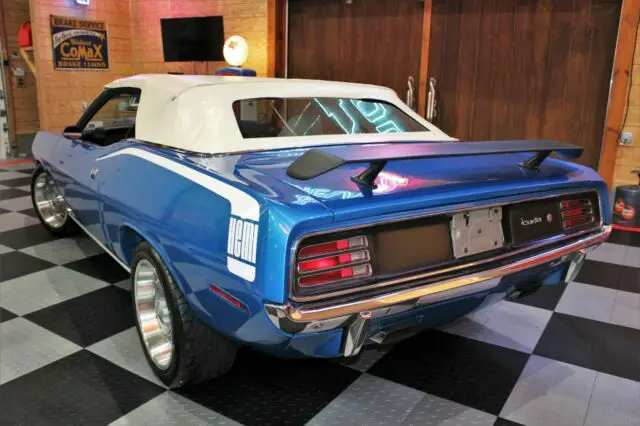 1970 plymouth cuda 6.1l hemi srt 8 pro-touring convertible restomod must sell!