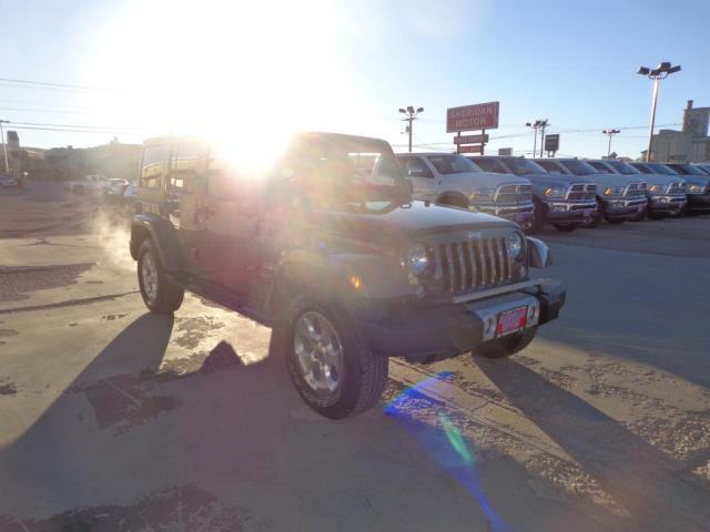 2014 jeep wrangler unlimited sahara 4x4 sahara 4dr suv for sale in sheridan, wyoming