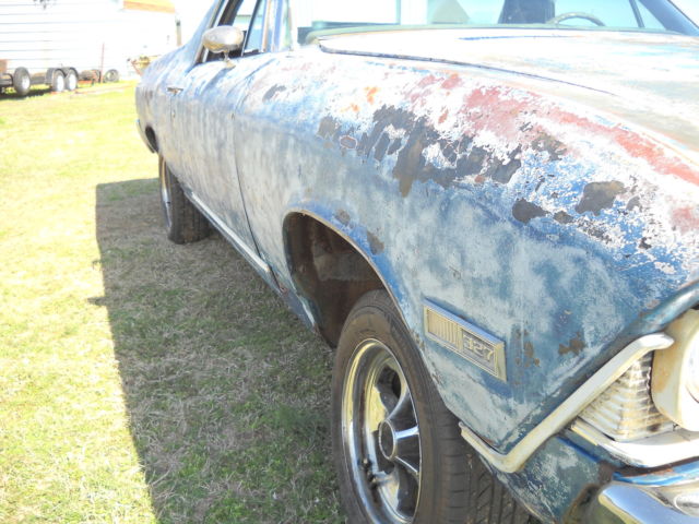 '68 el camino roller body, a/c,was 327/powerglide ,3.36 10 bolt tx. bill of sale