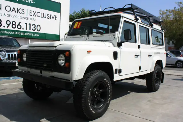 defender 110 european model ***california registered***california title***rare!