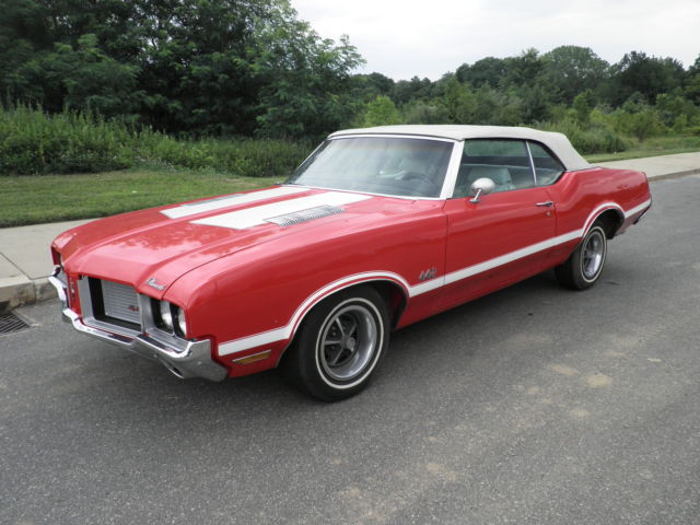***1972 oldsmobile 442 convertible - project! runs and drives!